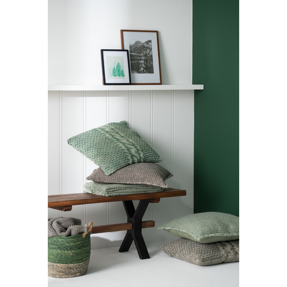 J-Line Eettafel Verouderd Hout Bruin